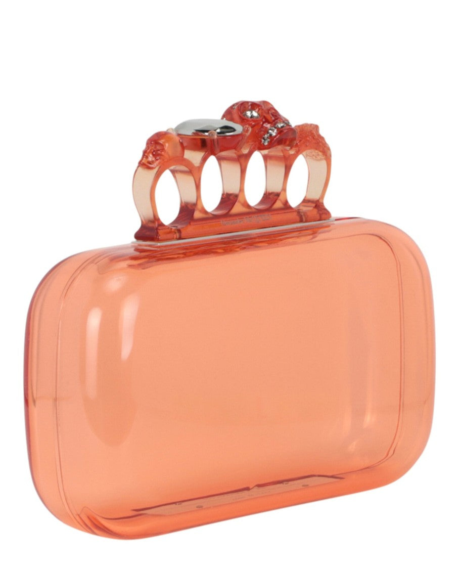 Alexander Mcqueen Skull Four-Ring Clutch