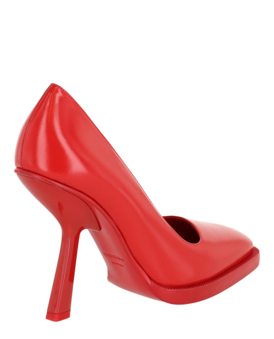 Ferragamo Anser X5 Leather Pumps