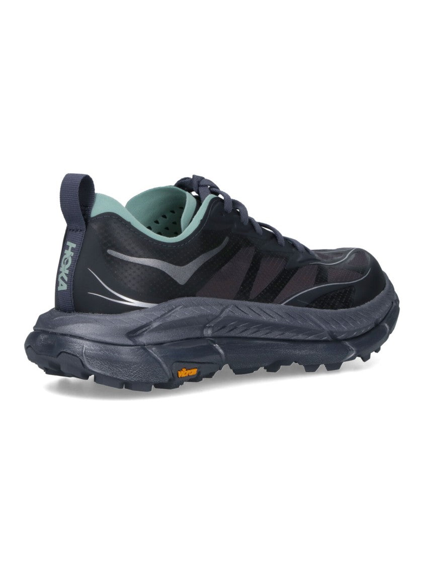 Hoka "Mafate Speed 4 Lite" Sneakers – Black