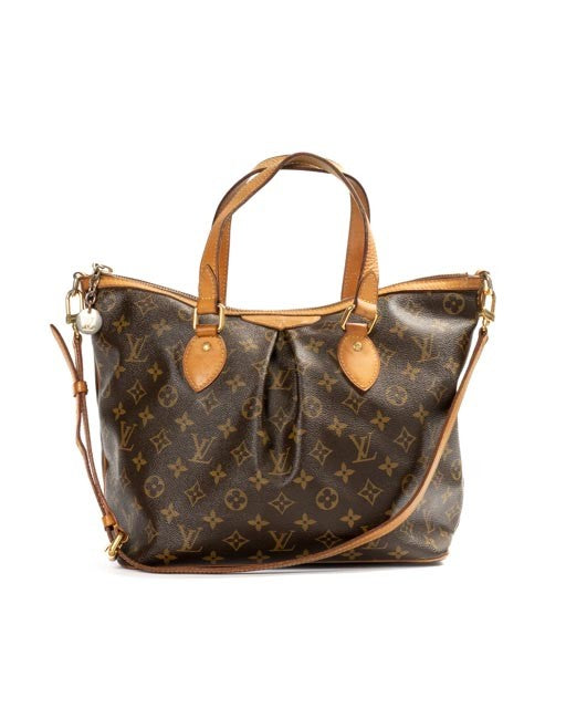 Louis Vuitton Palermo Mm Monogram Canvas Gold Hardware Shoulder Bag