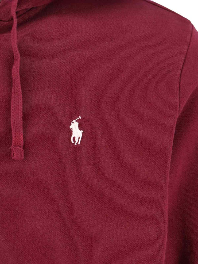Polo Ralph Lauren Zip Hoodie With Logo – Red