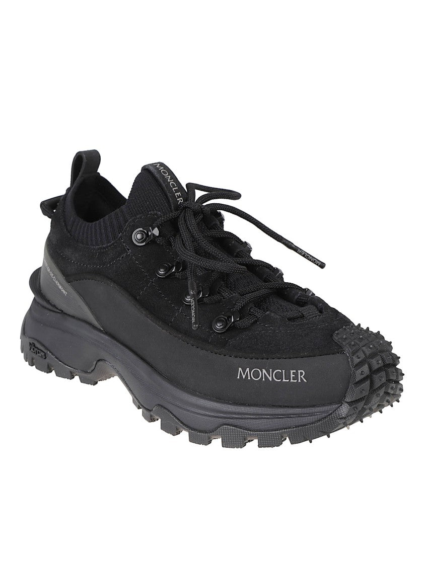 Moncler Trailgrip Lite3 Sneakers With Nubuck And Suede Finish