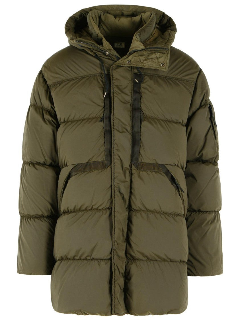 C.P. Company Long Green 'Nycra-R' Down Jacket