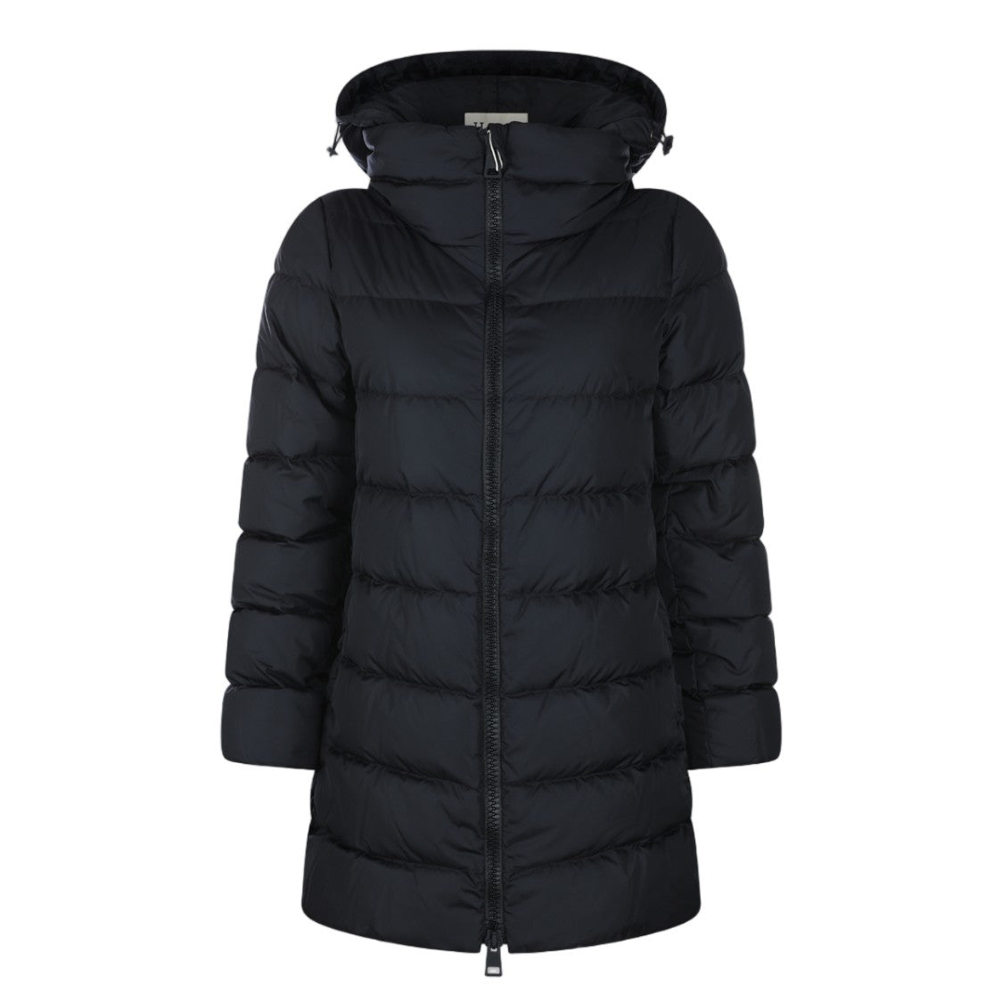 Herno Quilted Down Coat With High Collar