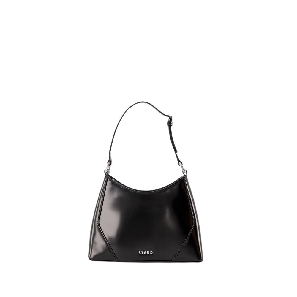 Staud Linda Shoulder Bag - Leather - Black