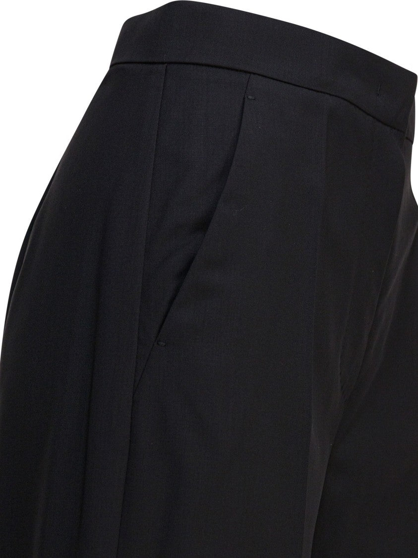 Max Mara Light Wool Straight Trousers