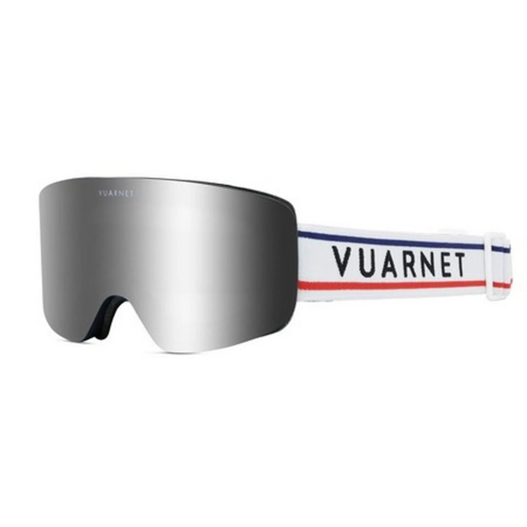 Vuarnet Vu40026u Wraparound Mirrored Lens Sunglasses With Adjustable Strap