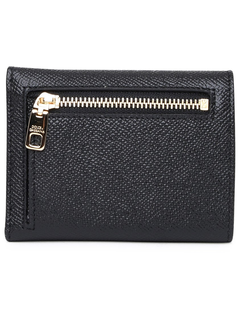Dolce & Gabbana Black Leather Wallet