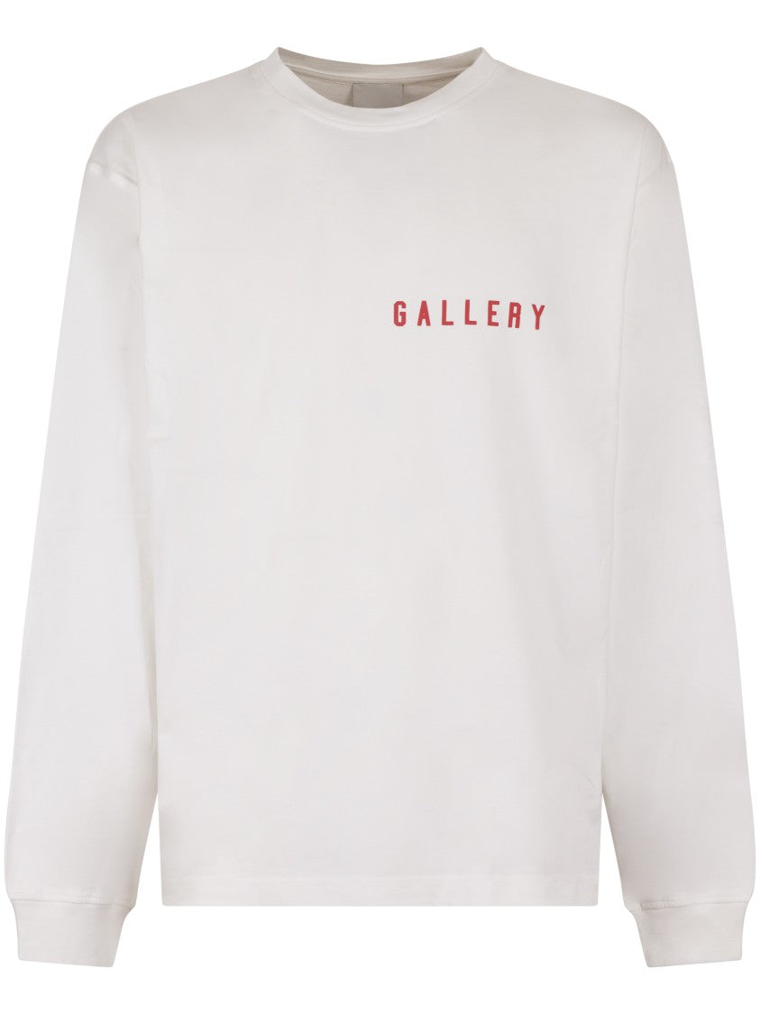 Agolde Long Sleeve Mock Neck With Lamb Print