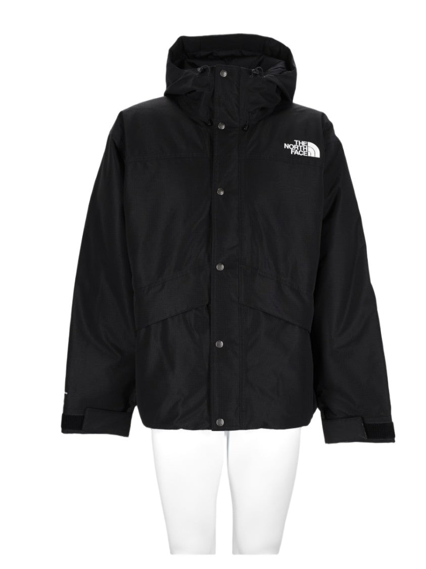 The North Face Black Front Button Adjustable Cuffs Sports Jacket