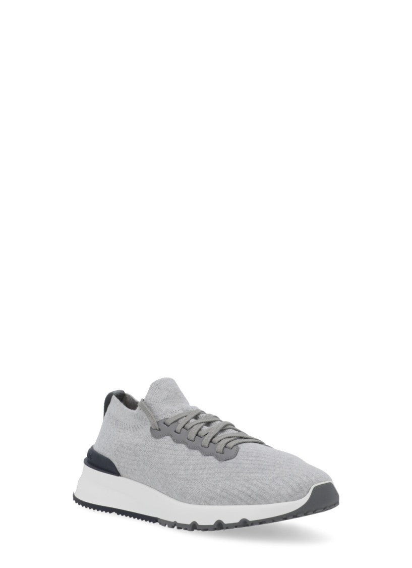 Brunello Cucinelli Knitted Runners Sneakers