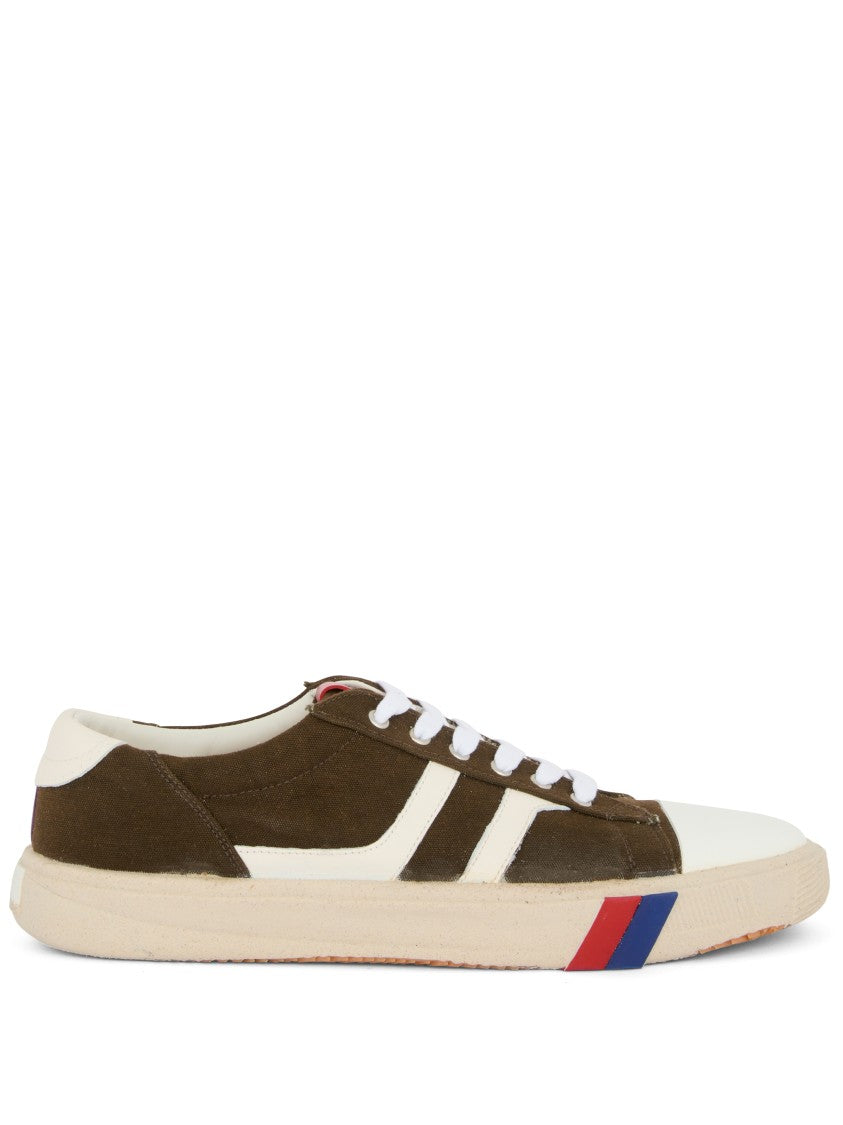 Prokeds 1949 Brown Low-Top Sneakers With Suede And Leather Detailing