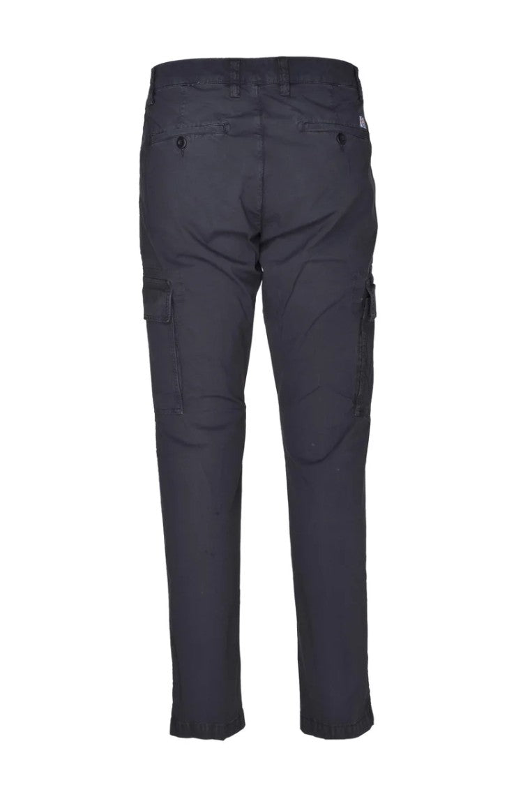 Modfitters Straight-Leg Trousers With Cargo Pockets And Structured Silhouette
