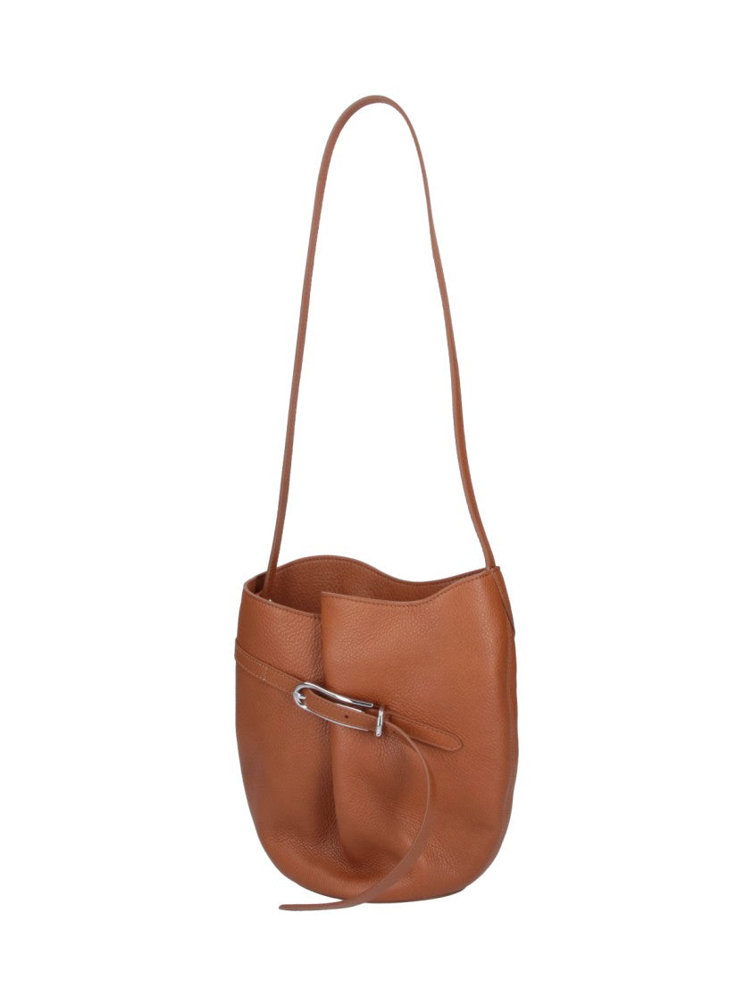 Liffner Brown Salma Suede Bucket Bag