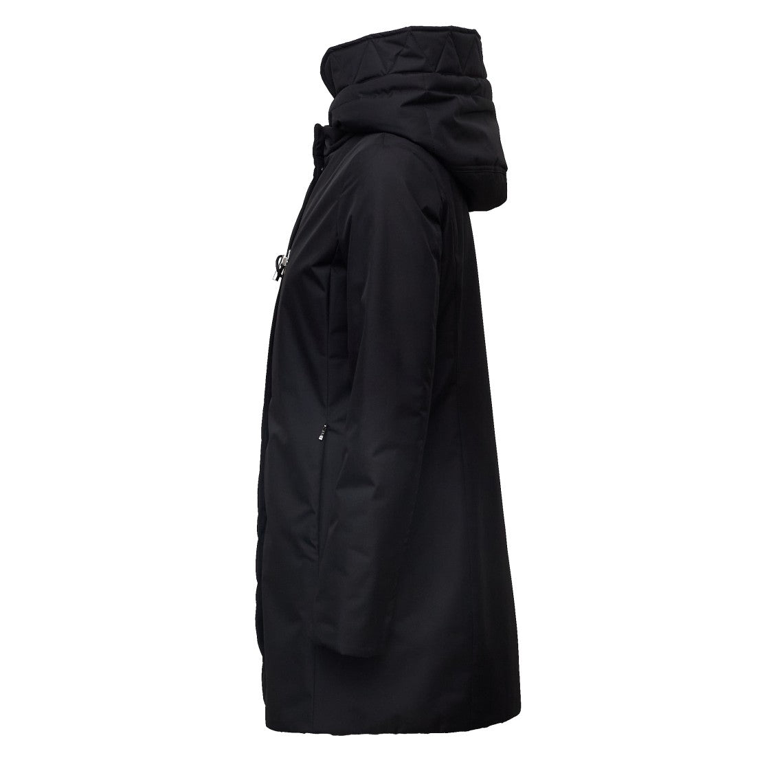 Fay Toggle Closure Microfiber Gabardine Coat