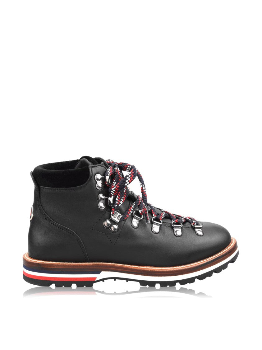 Moncler Blanche Logo Hiker Boots