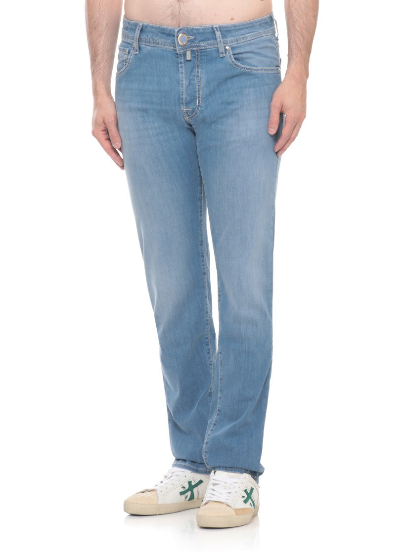 Jacob Cohen Blue Nick Cotton Jeans