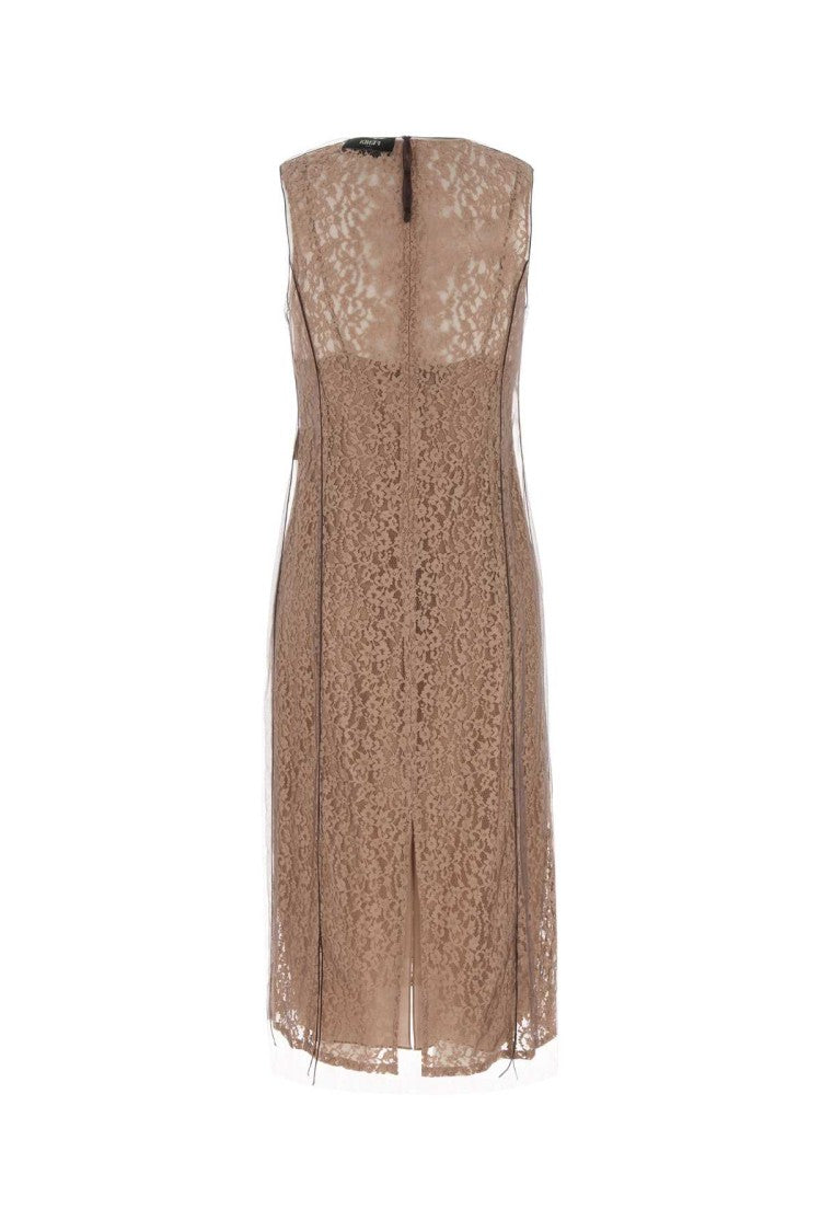 Fendi Biscuit Lace Dress