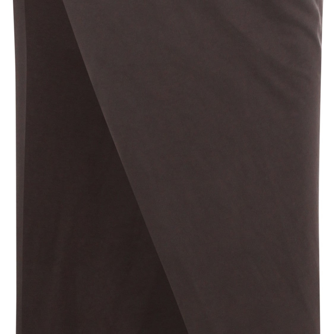 Moncler X Rick Owens Maxi Skirt With Drawstring Closure And Front Slit
