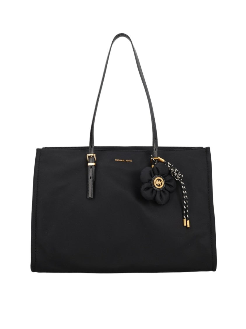 Michael Michael Kors Rectangular Shoulder Bag In Smooth Recycled Nylon