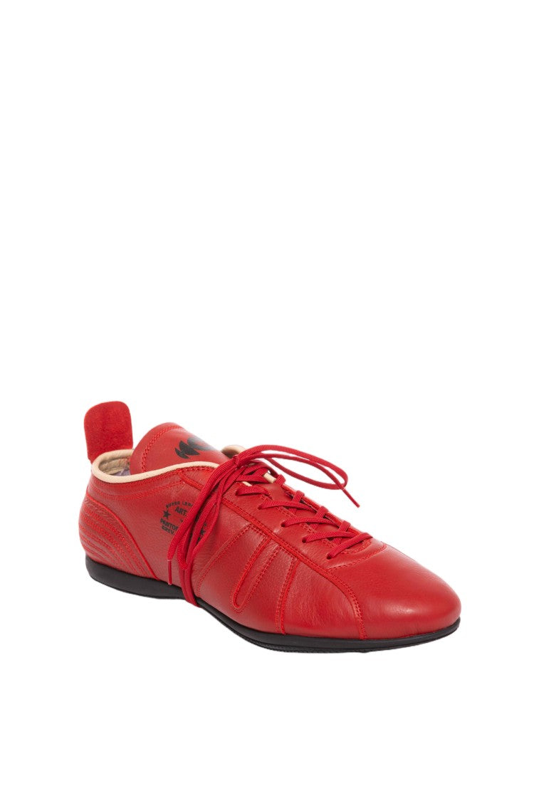 Pantofola D'oro Blue Soft Calfskin Archival Sole Sneakers