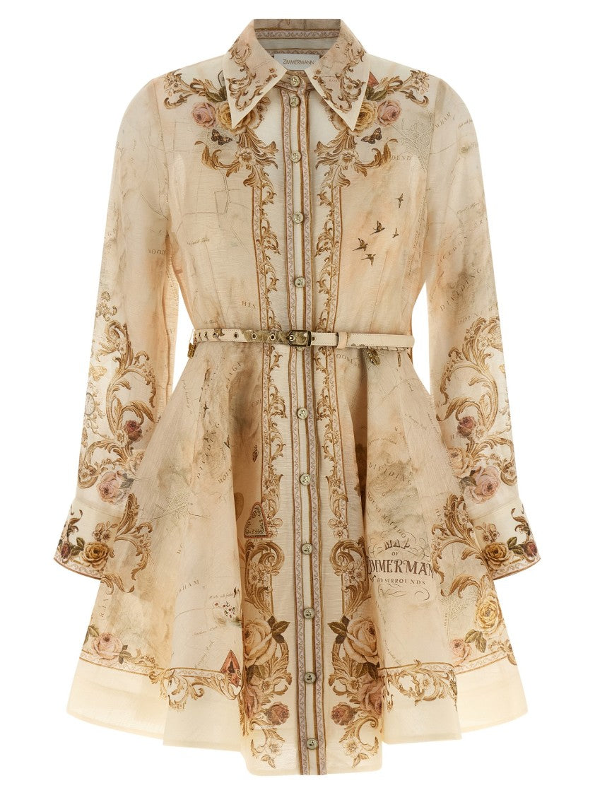 Zimmermann 'Memento Buttoned' Dress