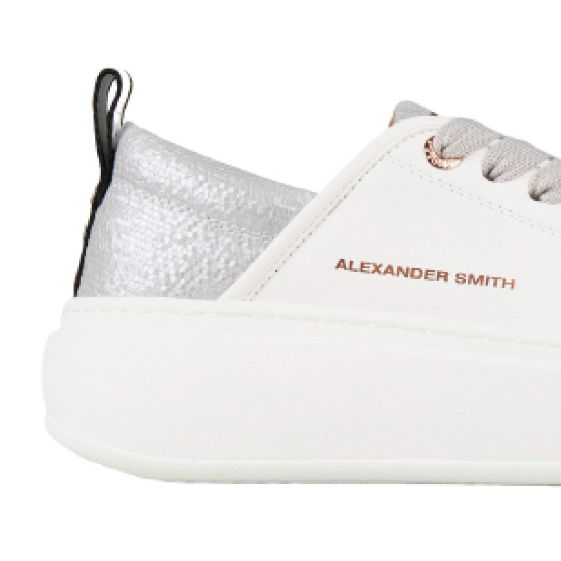 Alexander Smith Ecowembley Sneakers In White Vegetable Leather