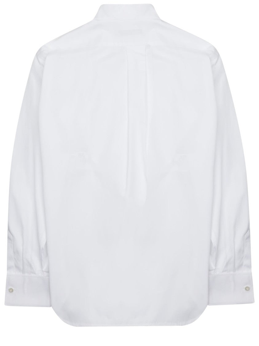 Dior Regular Fit Ruffle Cotton Blouse