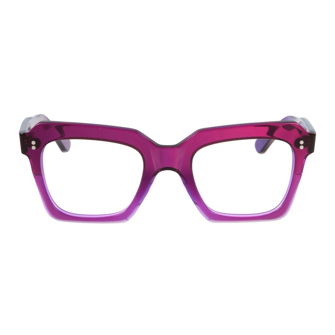 Kador Kallima Oversized Gradient Sunglasses With Silver Rivet Details