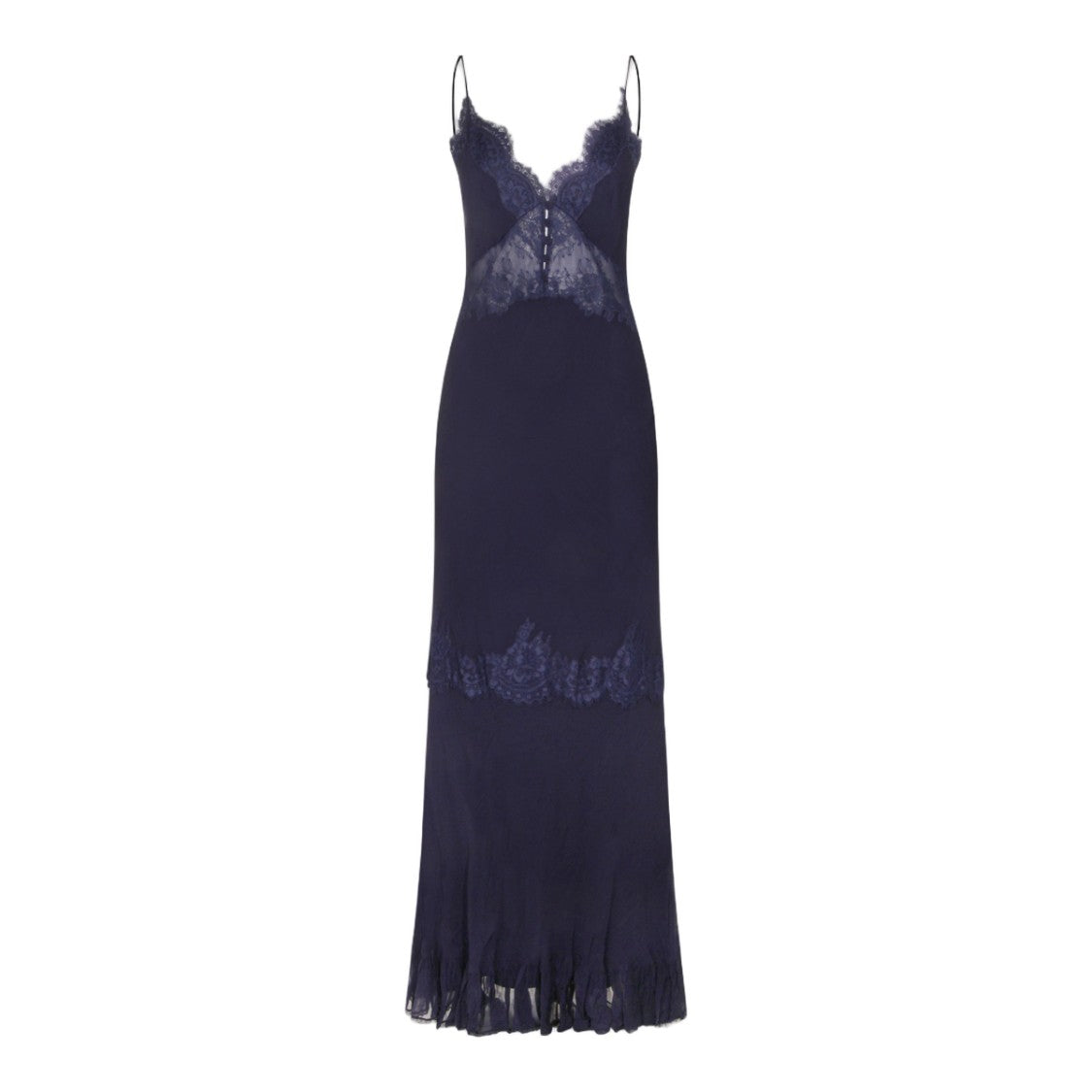 Self-Portrait Maxi Dress With Delicate Lace Detailing
