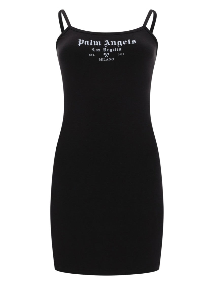 Palm Angels Milan La Spaghetti Straps Dress