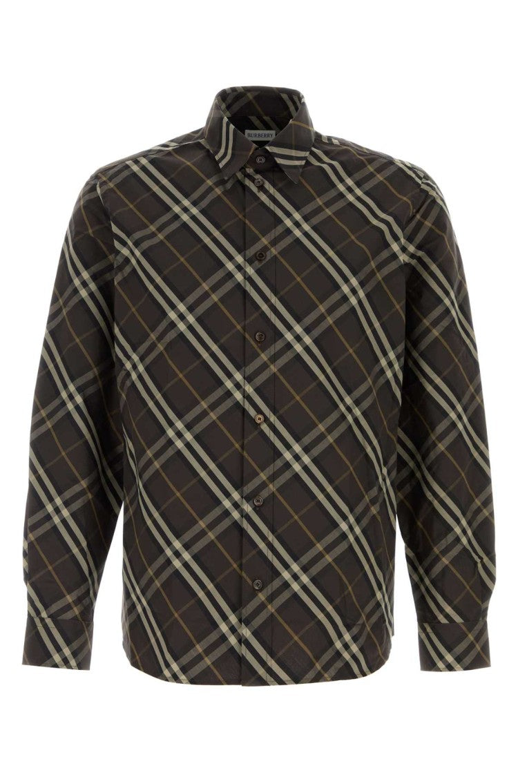 Burberry Embroidered Poplin Shirt