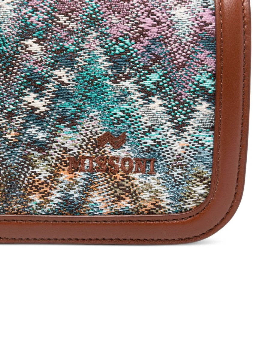 Missoni Woven Patterned Textured Surface Bag