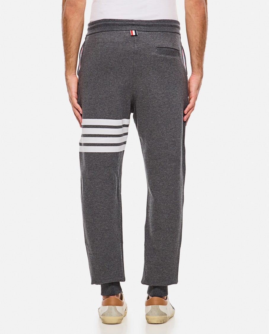 Thom Browne Classic Sweatpant In Classic Loopback W/ Engineered 4 Bar