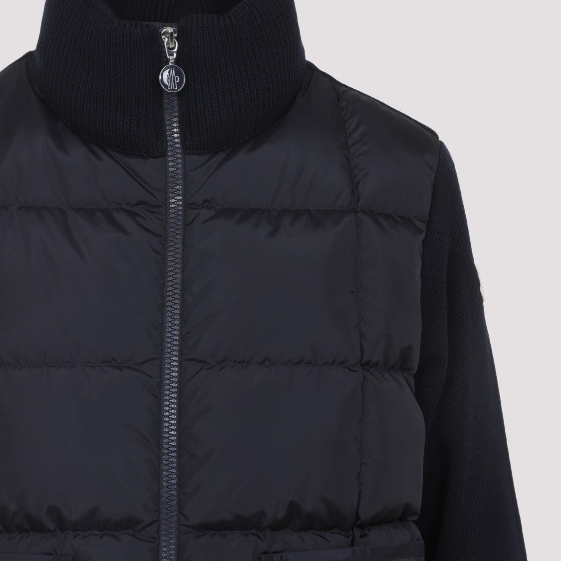 Moncler Navy Blue Polyamide Jacket