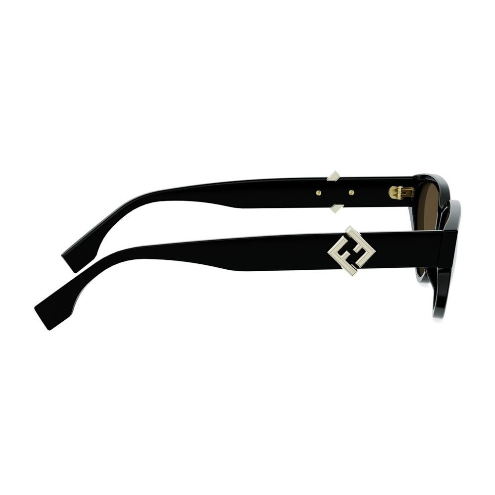 Fendi Ff Diamonds Triangular Cat-Eye Sunglasses