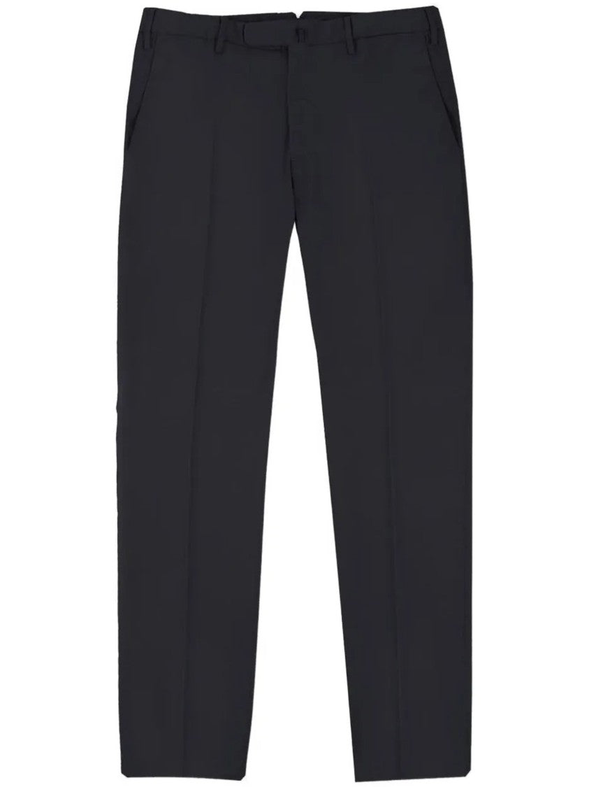 Incotex Neutral Slim Fit Tailored Cotton Pants