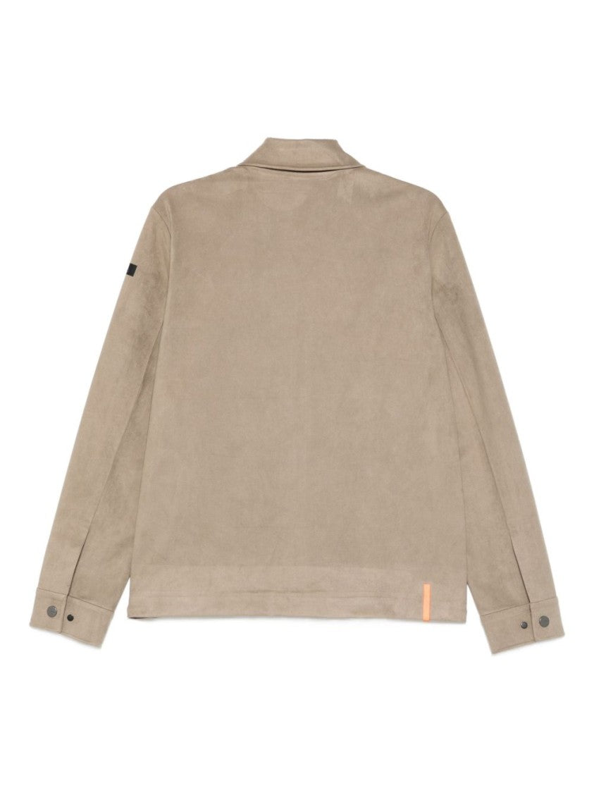 Rrd Brown Polyamide Jacket And Comfortable Fit