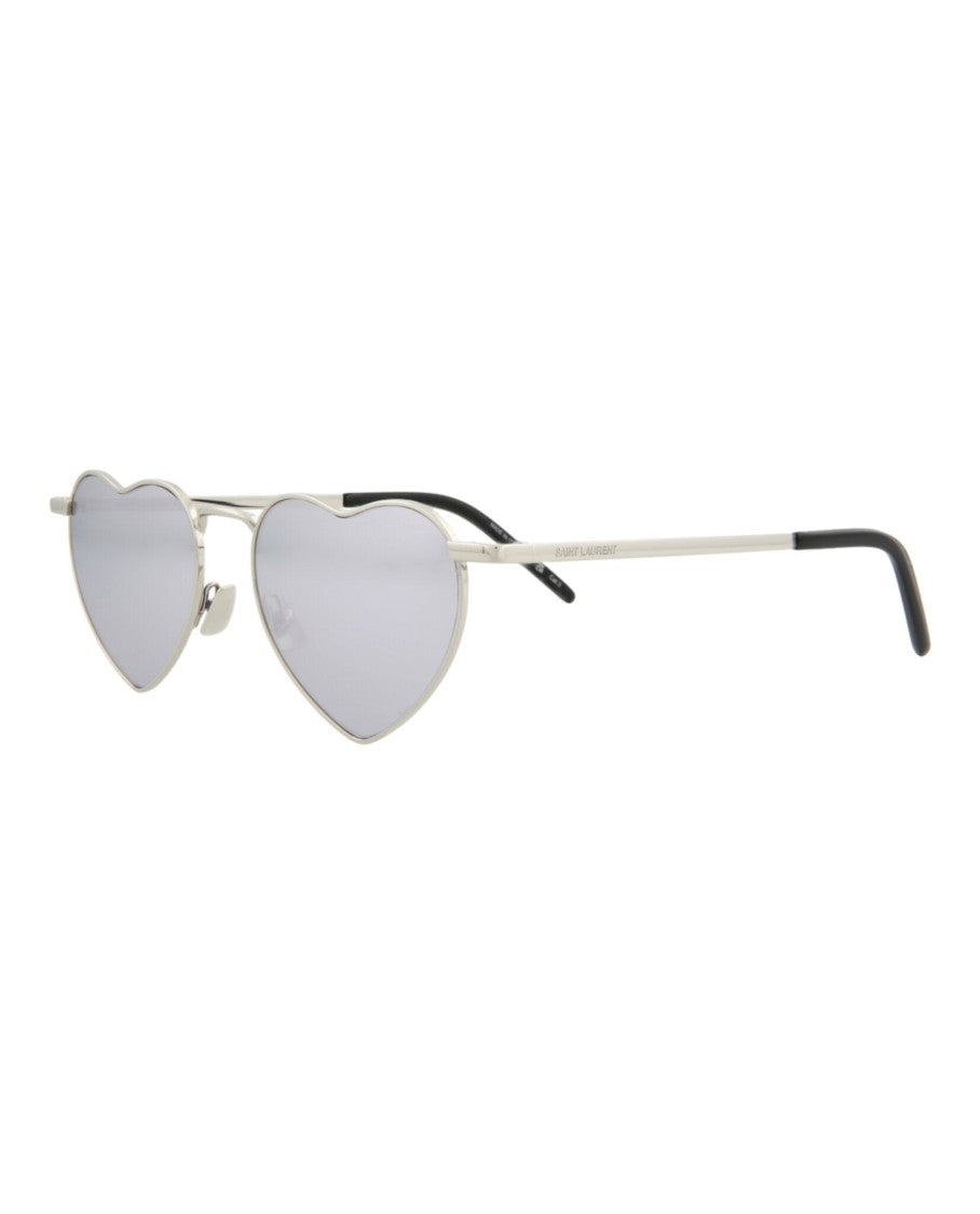 Saint Laurent Sl 301 Loulou Metal-Frame Sunglasses