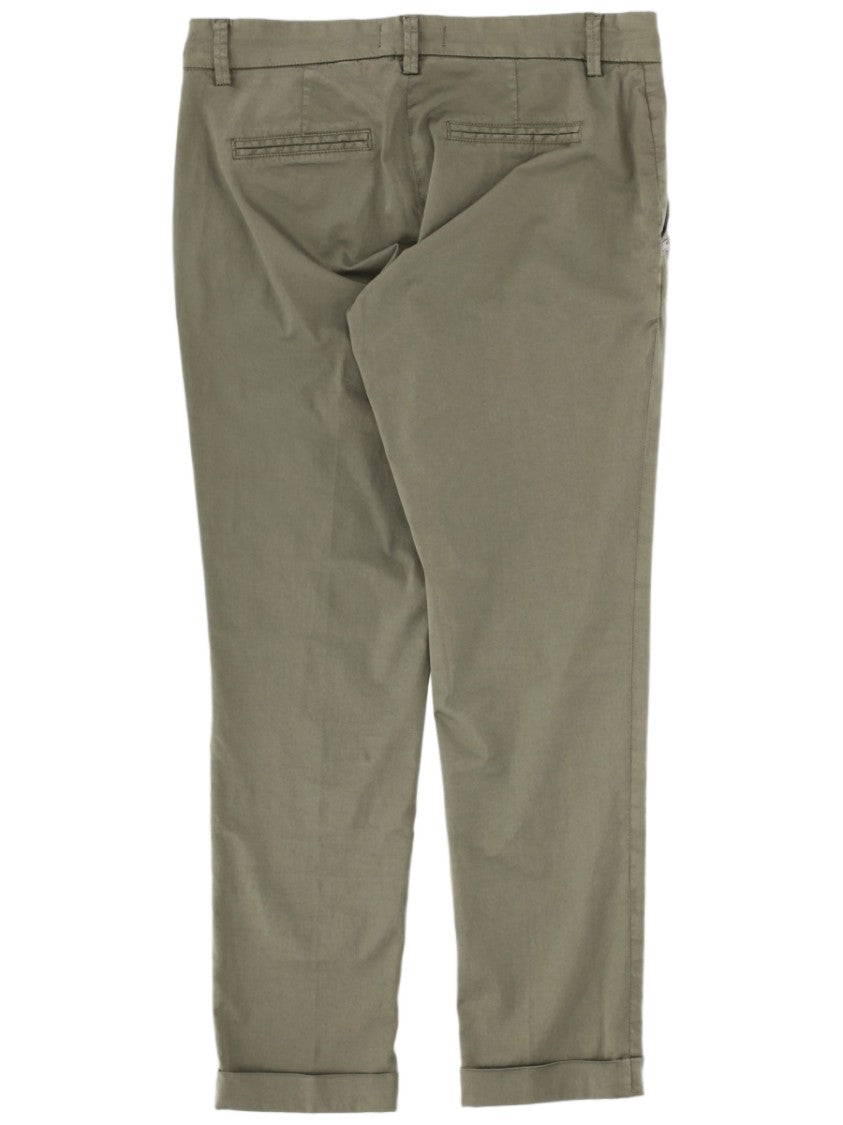 Fay Cotton-Blend Slim Fit Cropped Pants