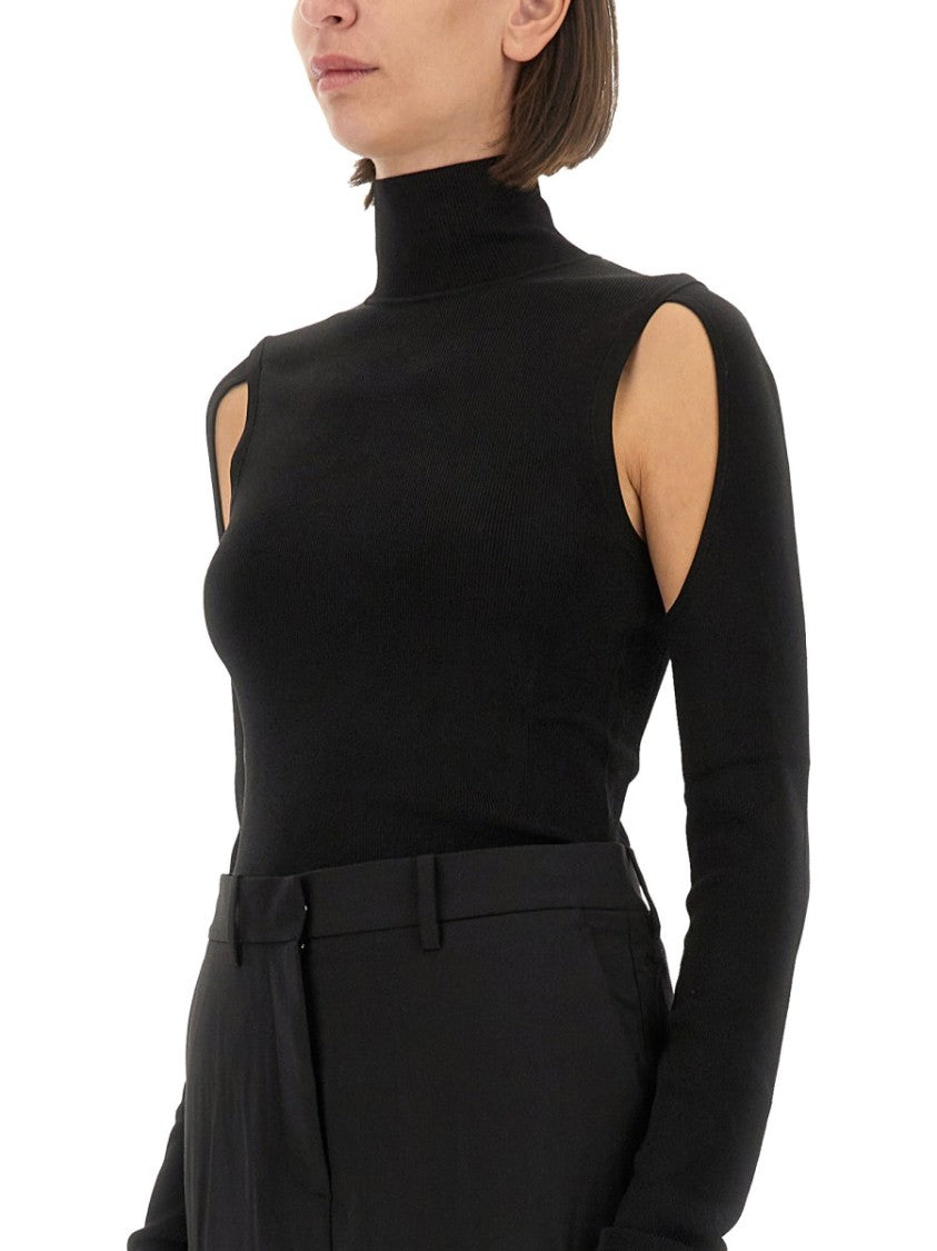 Helmut Lang High Neck Slim-Fit Top
