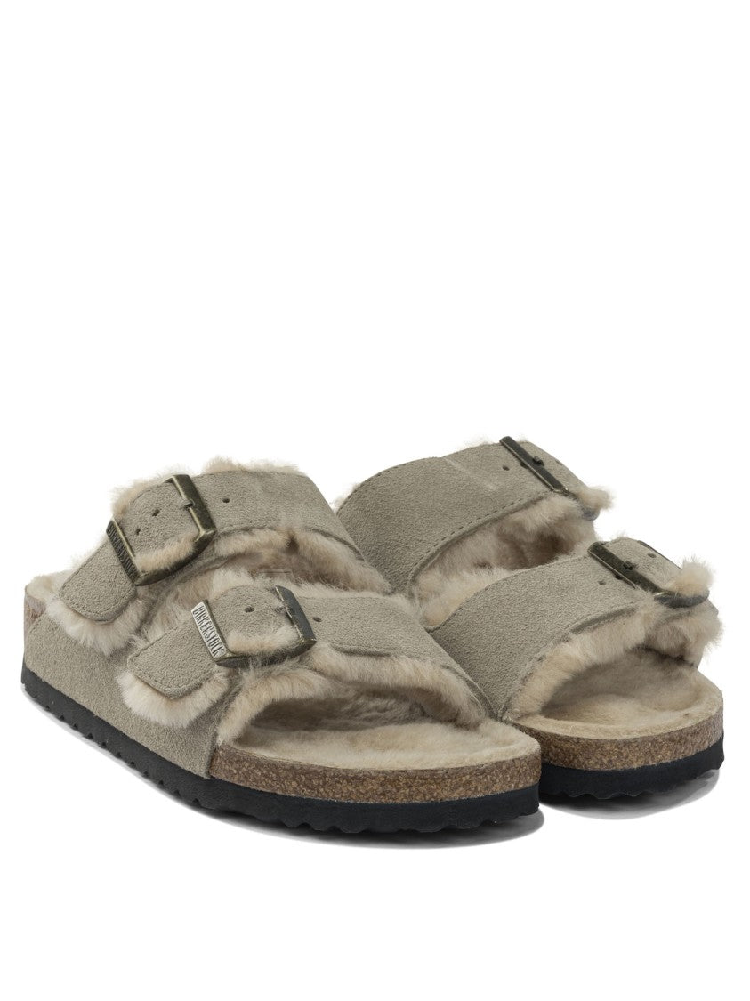 Birkenstock "Arizona Shearling" Sandals