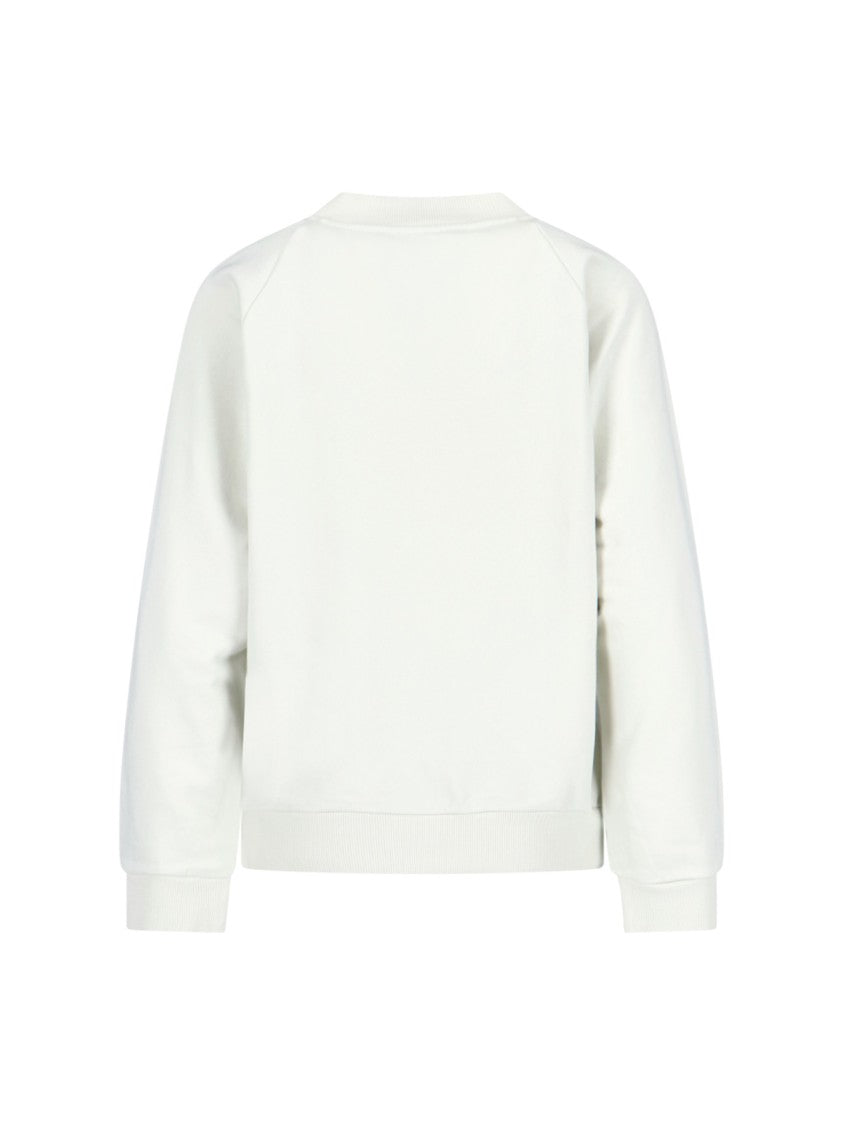 Marni Logo Crewneck Sweatshirt – Cream