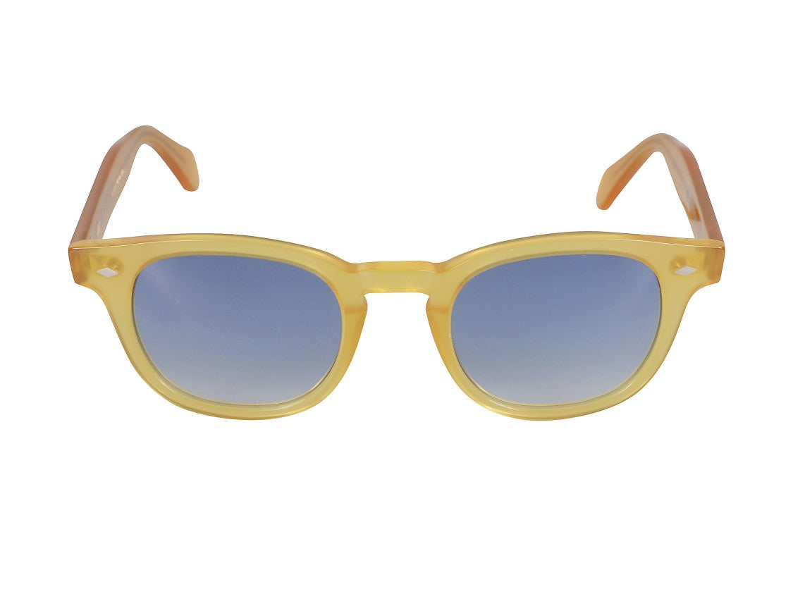 Kador Yellow Jolly Cal 49 Plastic Gradient Sunglasses