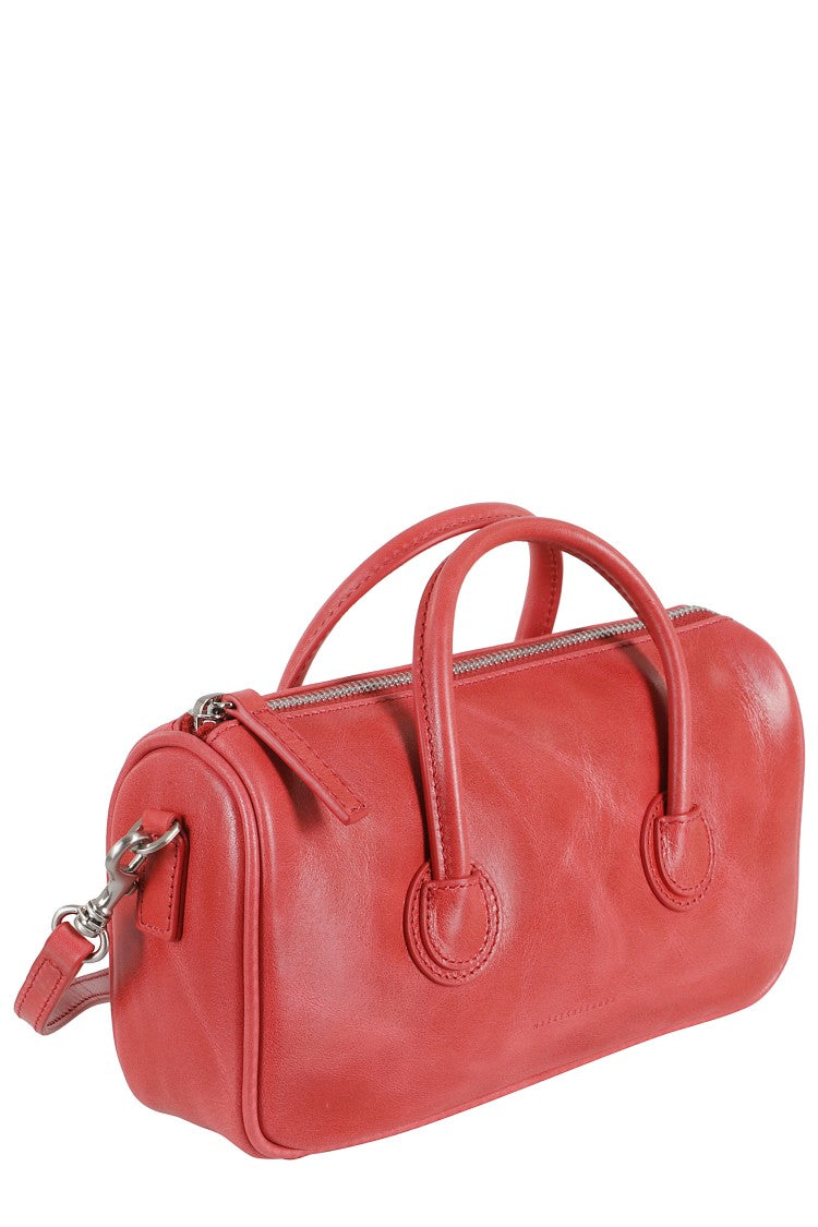 Margesherwood Rectangular Leather Zipper Bag