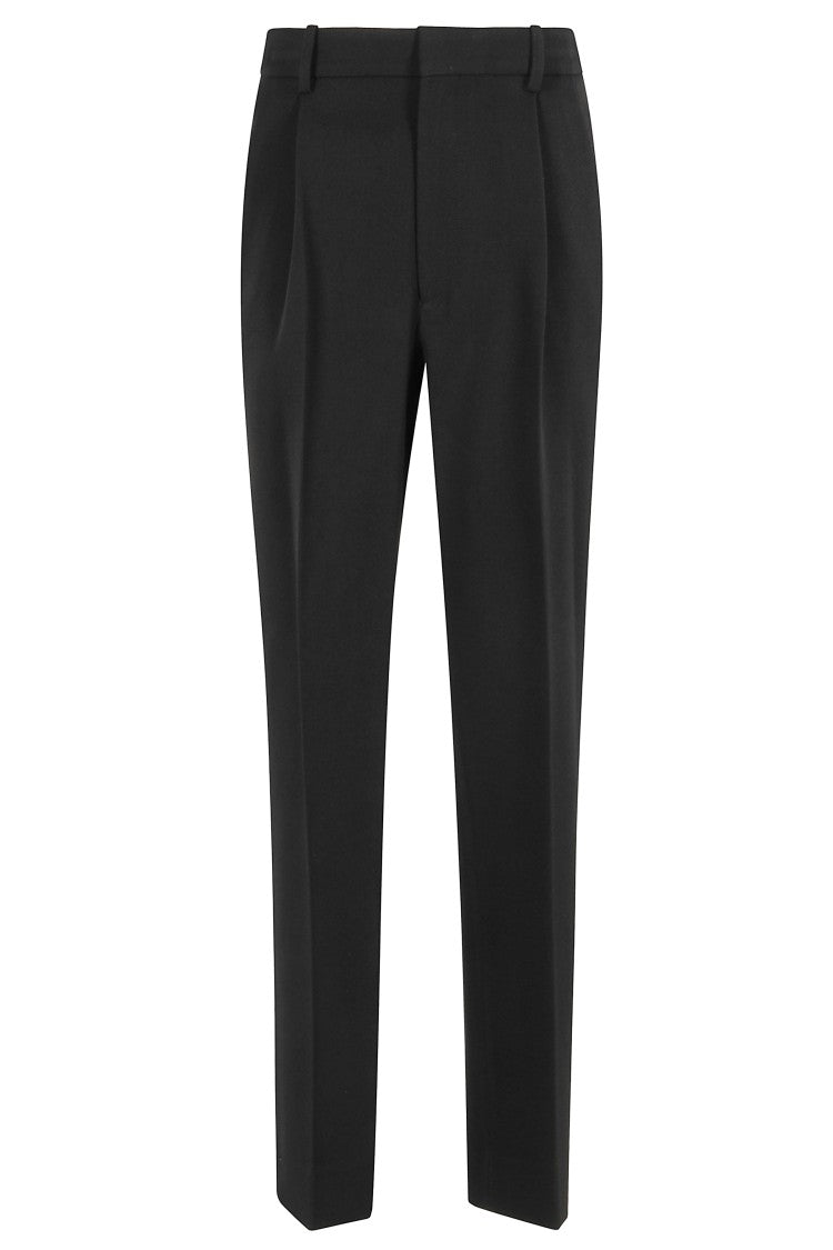 Victoria Beckham Drop-Waist Straight Leg Trousers