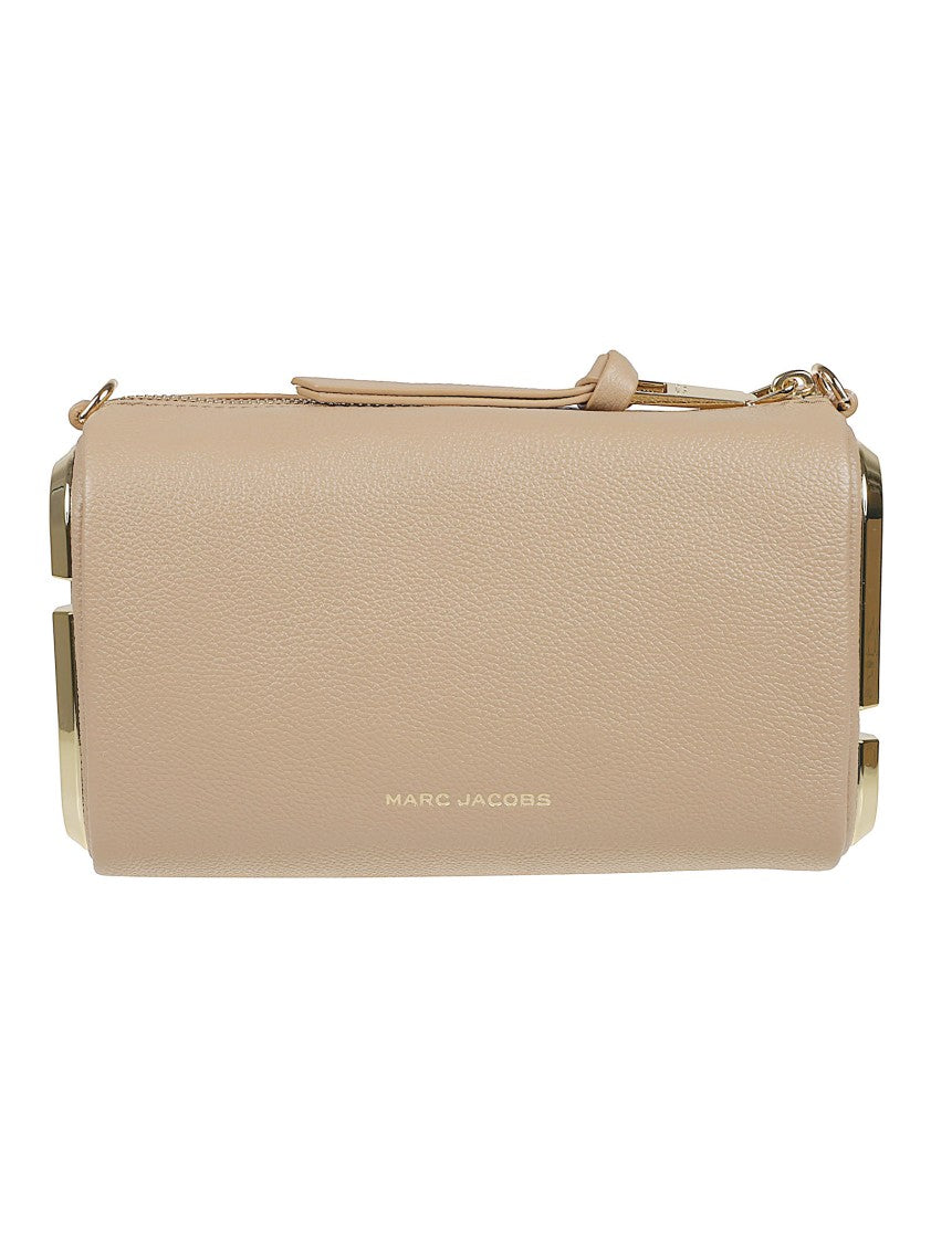 Marc Jacobs Rectangular Full-Grain Leather Bag With Zip Closure