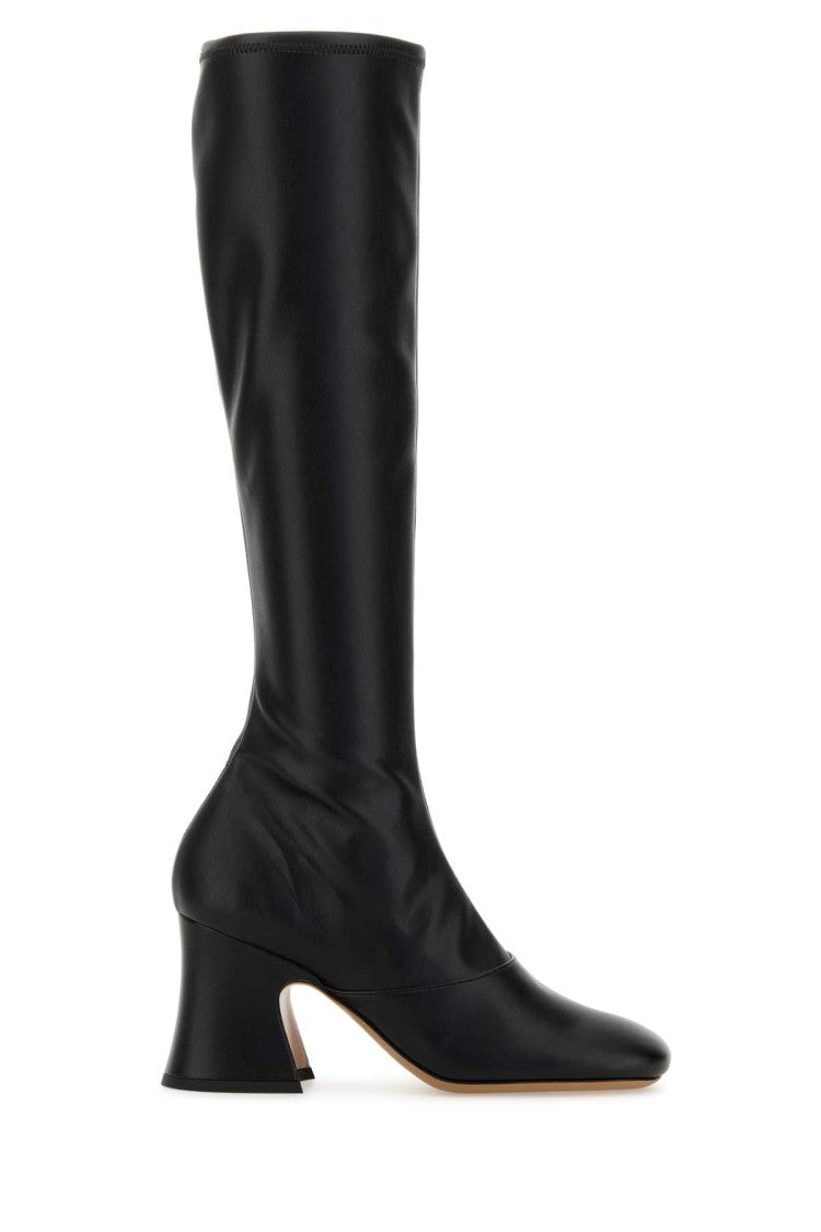 Chloé Black Synthetic Leather Janis Boots