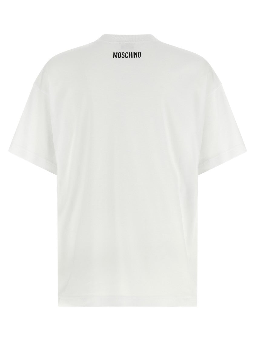 Moschino Oversized Cotton Interlock T-Shirt