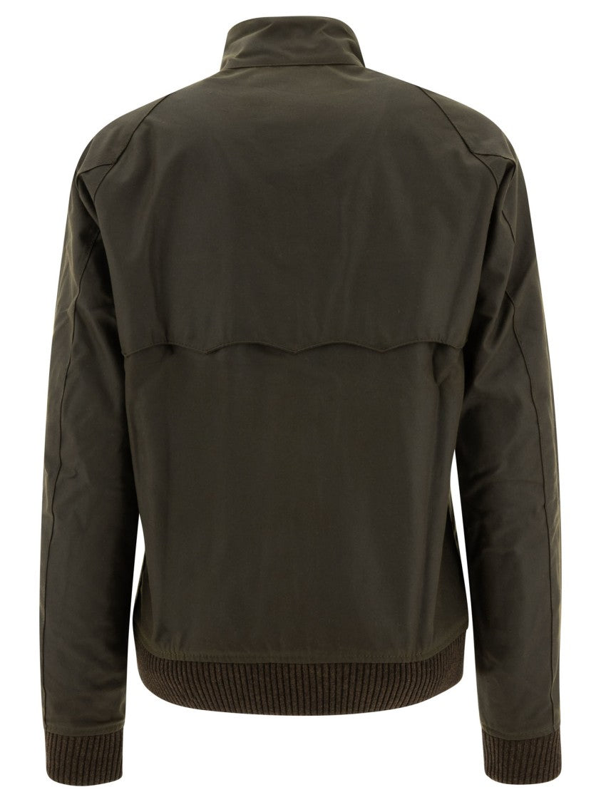 Baracuta Porton Wax Bomber Jacket